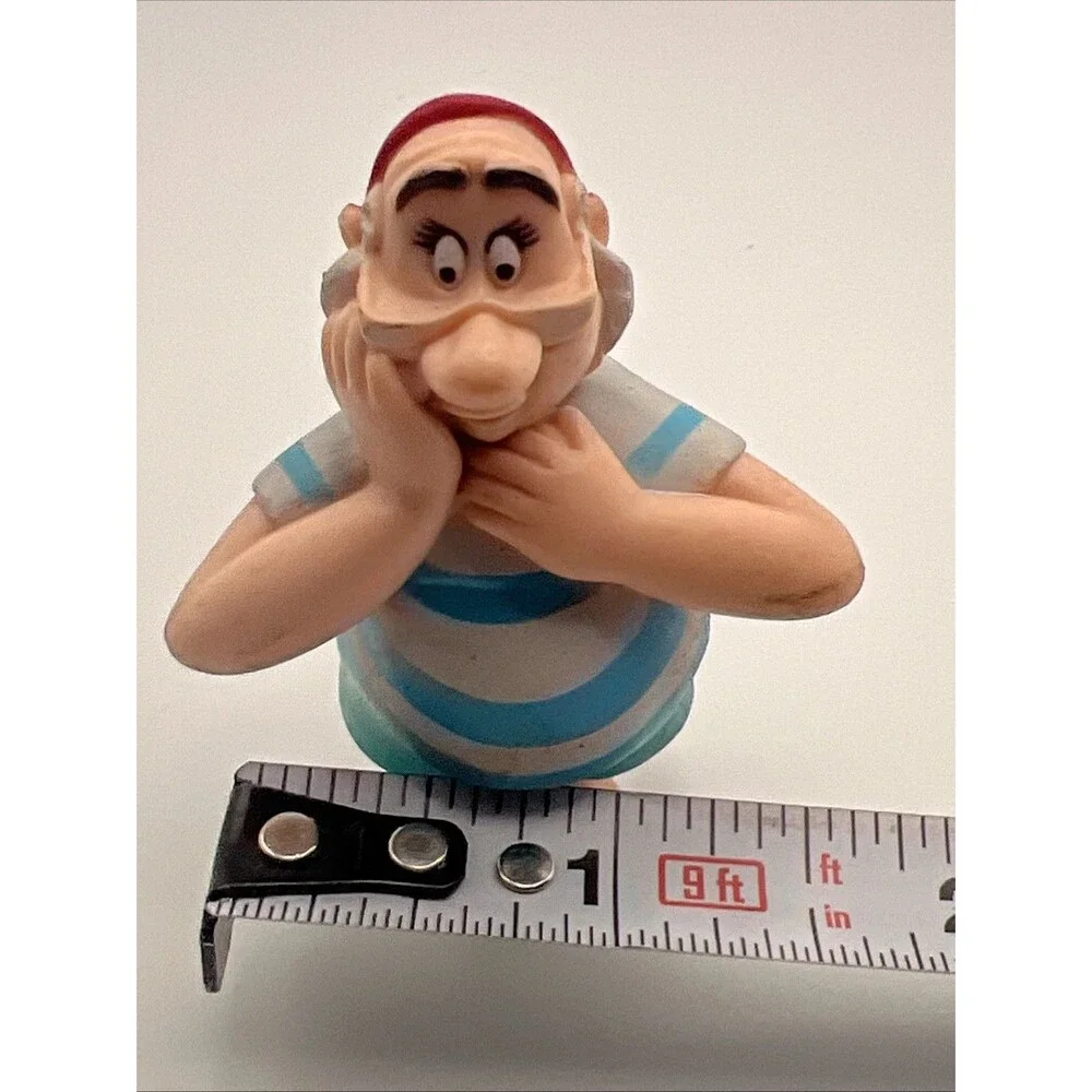 MR SMEE PETER PAN DISNEY 2.5” ACTION FIGURE PVC TOY McDonalds's